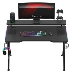 Hero 5.0 RGB Gaming Desk Black 120 cm – view 12