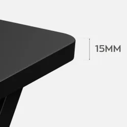 Hero 1.8 Gaming Desk Black 100 cm – view 4