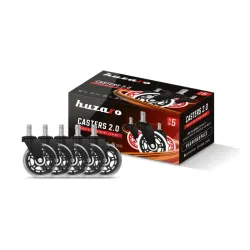 Casters 2.0 Black Gaming Chair Wheels Set – view 8