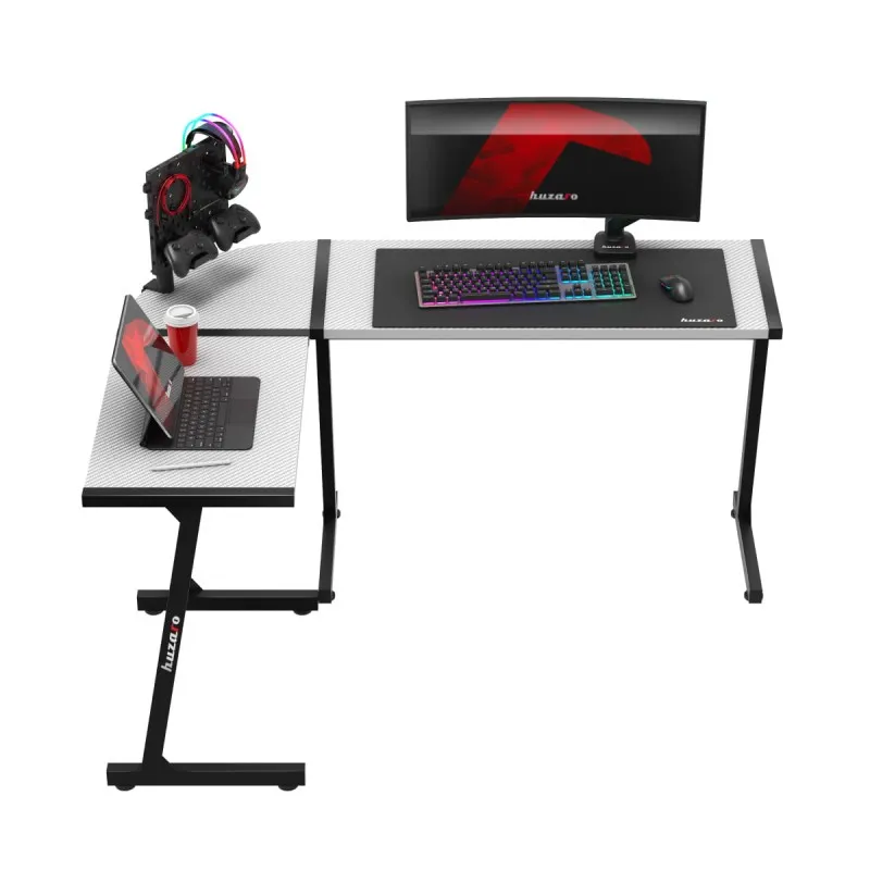 Hero 6.0 White Corner Gaming Desk 147 cm – view 10