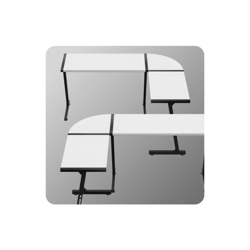 Hero 6.0 White Corner Gaming Desk 147 cm – view 11