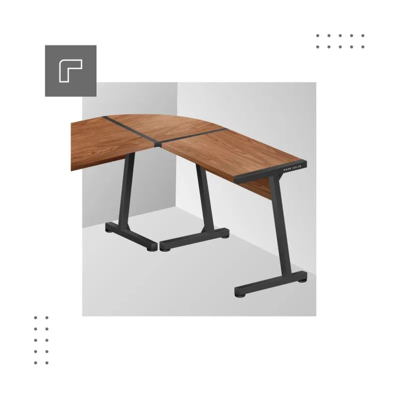 Mark Adler Leader 5.5 WN Corner Office Desk – view 5