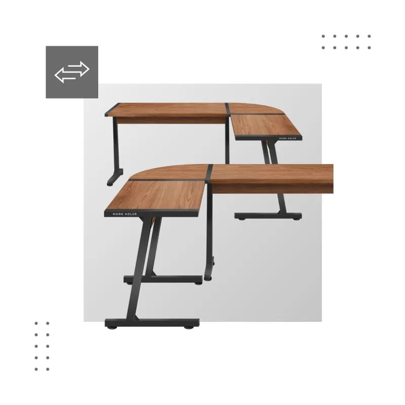 Mark Adler Leader 5.5 WN Corner Office Desk – view 10