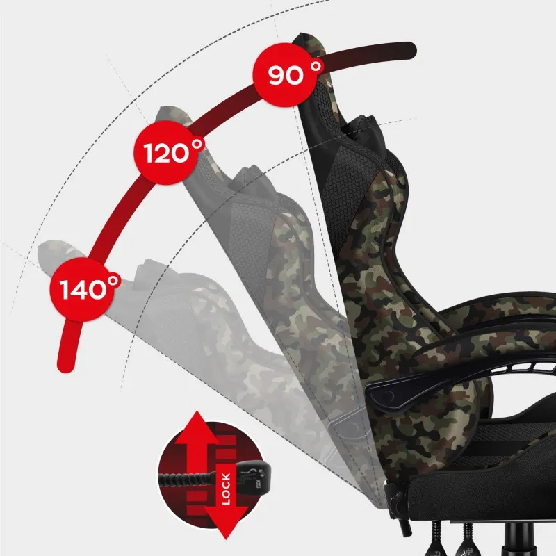 Force 4.7 Camo Mesh Gaming Chair – view 3
