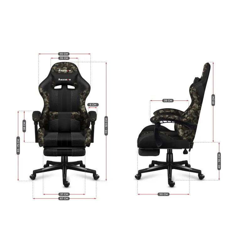 Force 4.7 Camo Mesh Gaming Chair – view 19