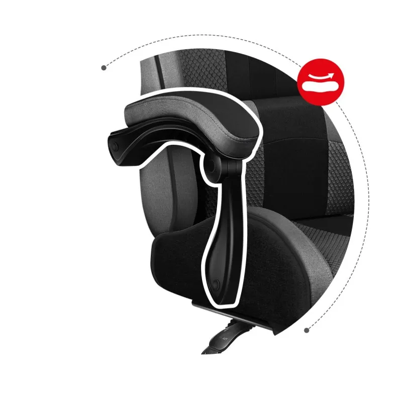 Force 4.7 Grey Mesh Gaming Chair – view 21
