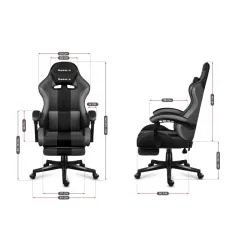 Force 4.7 Grey Mesh Gaming Chair – view 25