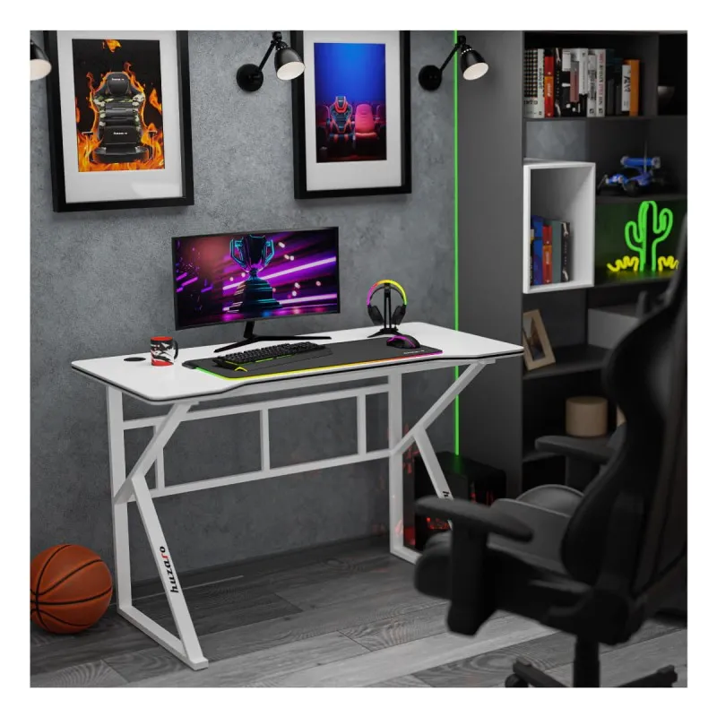 Huzaro Hero 1.6 White Gaming Desk 120 cm – view 7