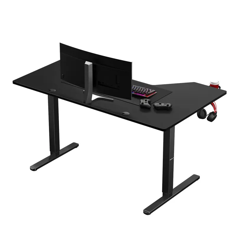 Hero 9.1 Black Gaming Desk 145 cm with Electric Height Adjustment – view 6