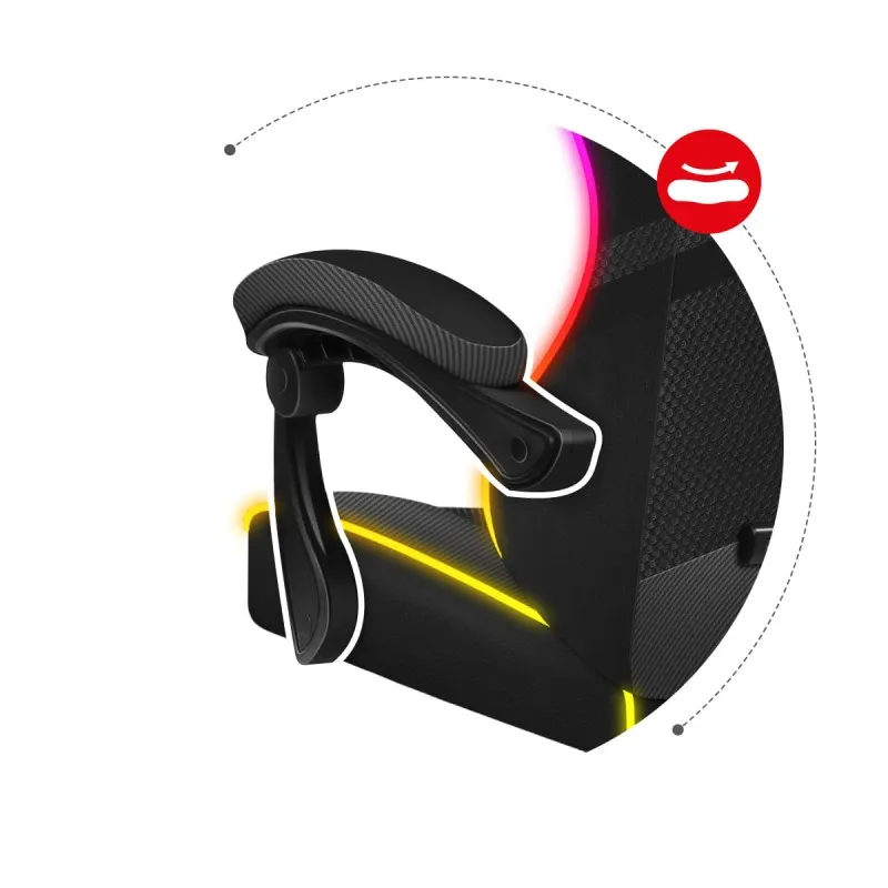 Force 4.4 RGB Black Gaming Chair – view 10