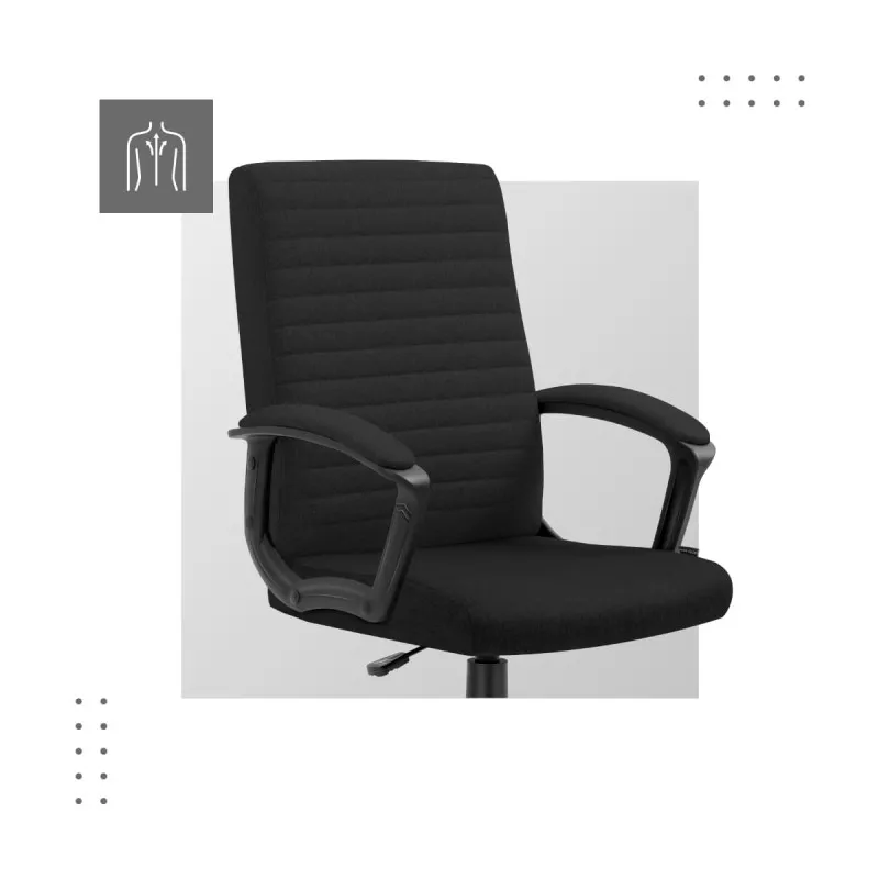 Boss 2.5 Black Office Chair – view 3