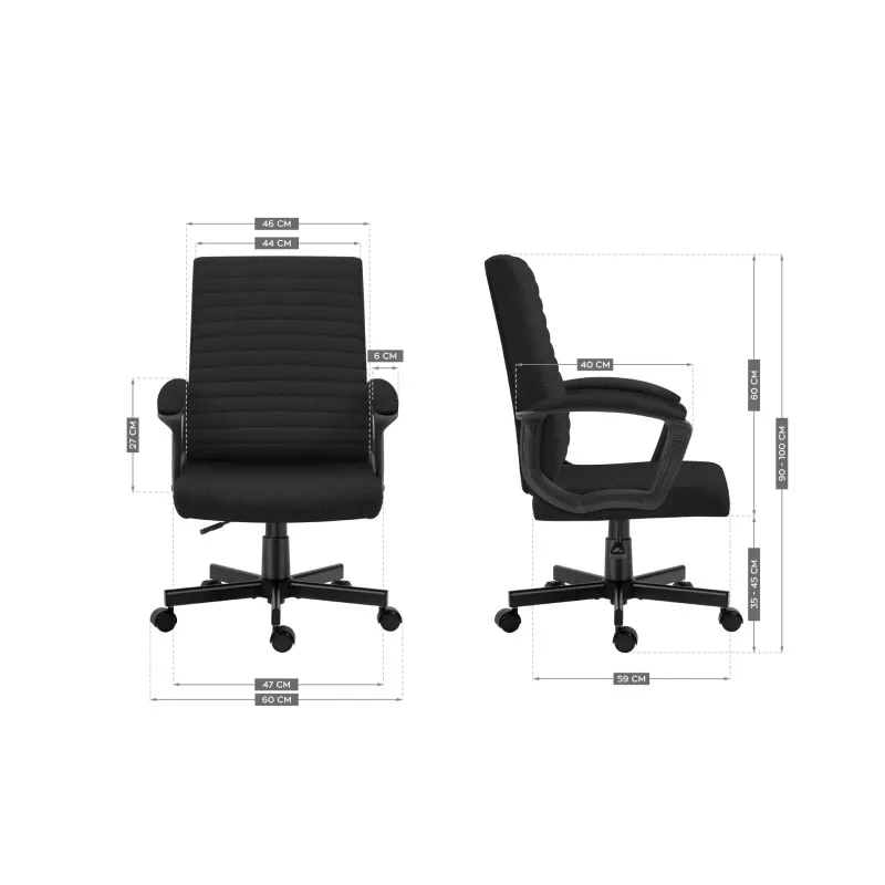 Boss 2.5 Black Office Chair – view 13