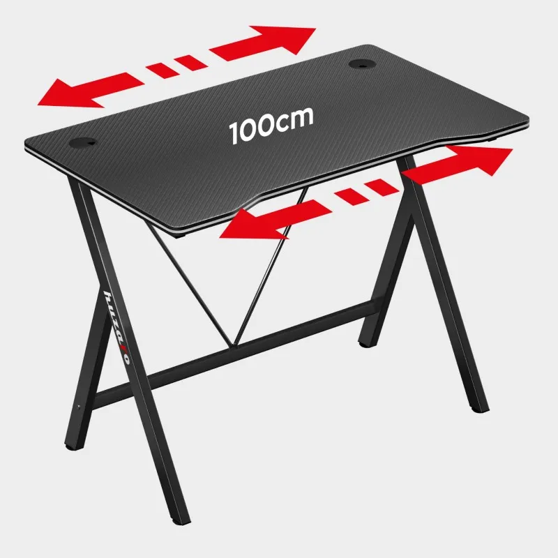 Hero 1.4 Black Gaming Desk 100 cm – view 11