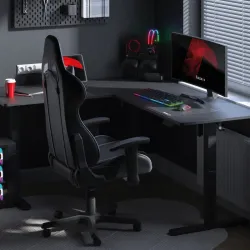 Hero 9.5 Black Electric Corner Gaming Desk 160 cm – view 3