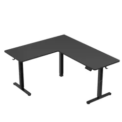 Hero 9.5 Black Electric Corner Gaming Desk 160 cm – view 6
