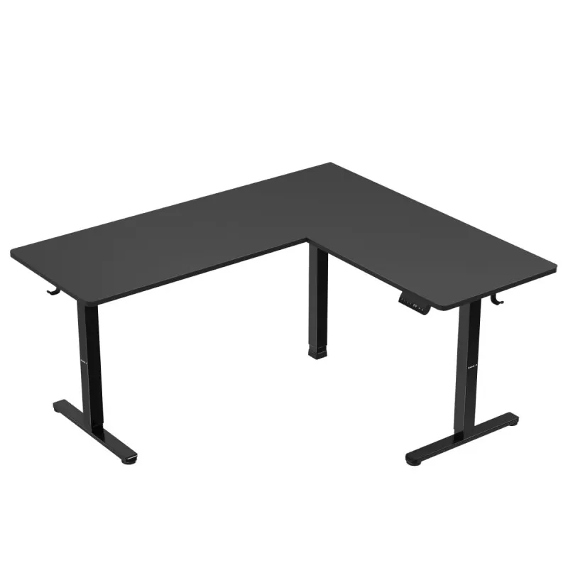 Hero 9.5 Black Electric Corner Gaming Desk 160 cm – view 15
