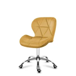 Future 3.0 Mustard Yellow Velvet Gaming Chair – view 3