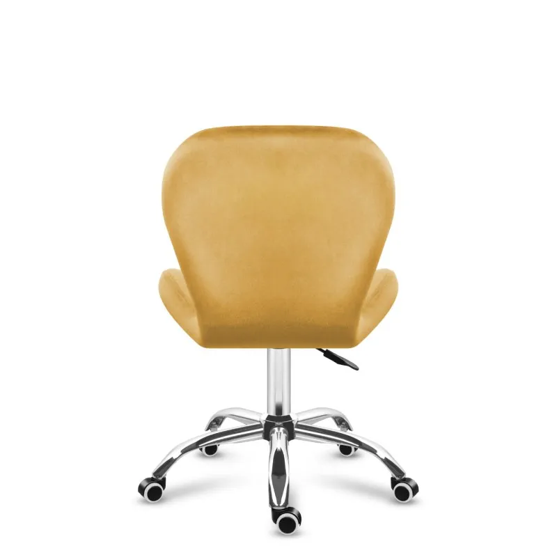 Future 3.0 Mustard Yellow Velvet Gaming Chair – view 4