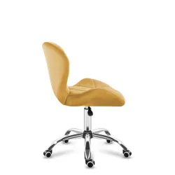 Future 3.0 Mustard Yellow Velvet Gaming Chair – view 6