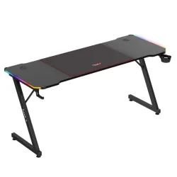 Hero 4.8 RGB Gaming Desk 160 cm with LED Lighting – view 2