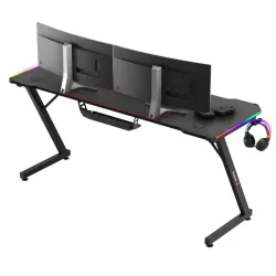 Hero 4.8 RGB Gaming Desk 160 cm with LED Lighting – view 8