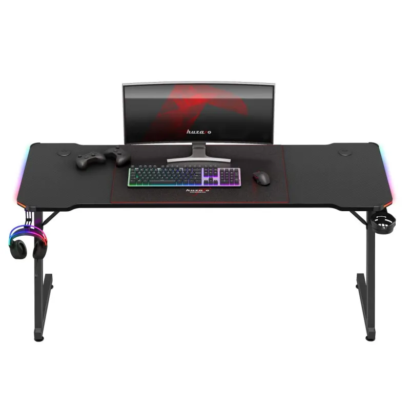 Hero 4.8 RGB Gaming Desk 160 cm with LED Lighting – view 10