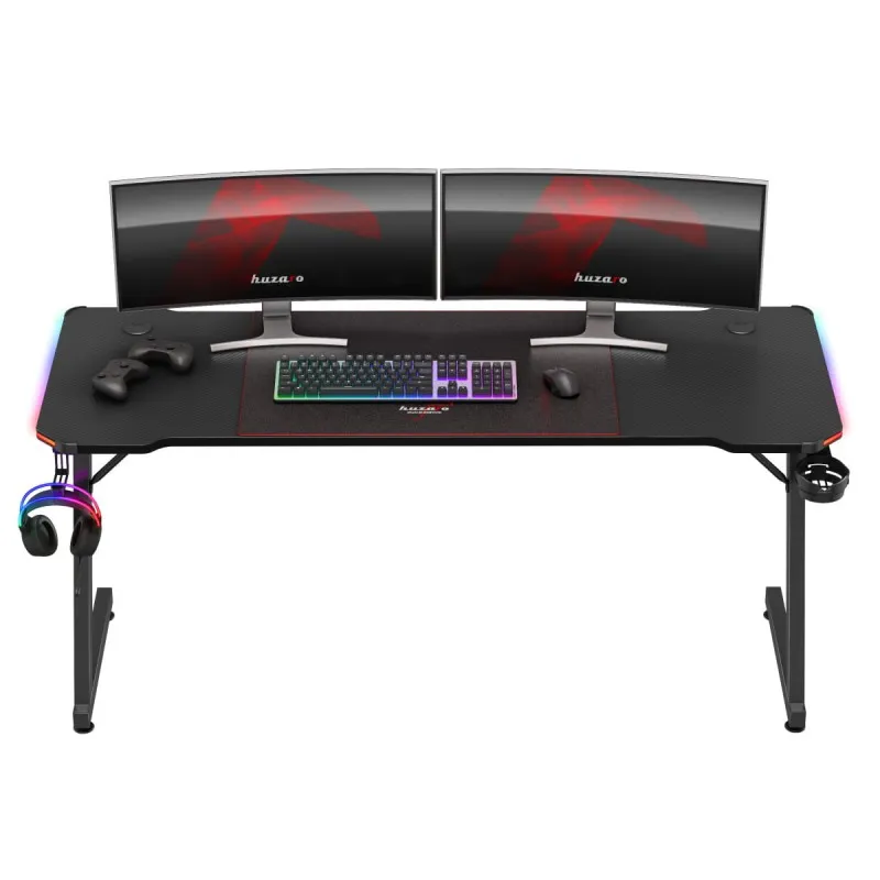 Hero 4.8 RGB Gaming Desk 160 cm with LED Lighting – view 11