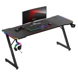 Hero 4.8 RGB Gaming Desk 160 cm with LED Lighting – view 15