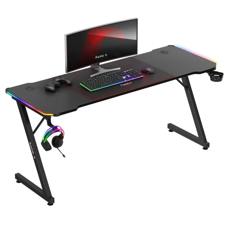 Hero 4.8 RGB Gaming Desk 160 cm with LED Lighting – view 15