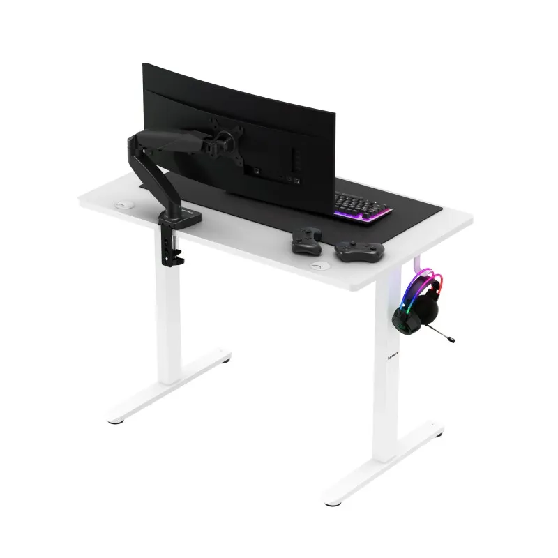 Hero 7.9 Electric Gaming Desk White 100 cm – view 5