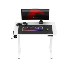 Hero 7.9 Electric Gaming Desk White 100 cm – view 7