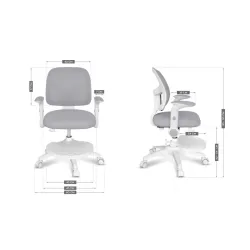 Junior 5.0 Grey Children's Gaming Chair – view 13