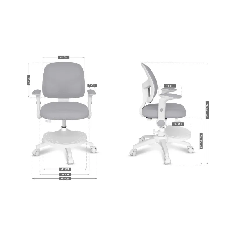 Junior 5.0 Grey Children's Gaming Chair – view 13