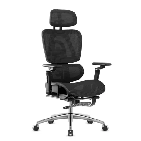Expert 7.9 Black ergonomic office chair with adjustable features, office chairs