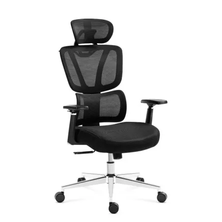 Expert 4.6 Black ergonomic gaming chair with adjustable features for office use