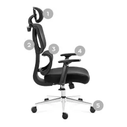 Expert 4.6 Black Ergonomic Gaming Chair 15