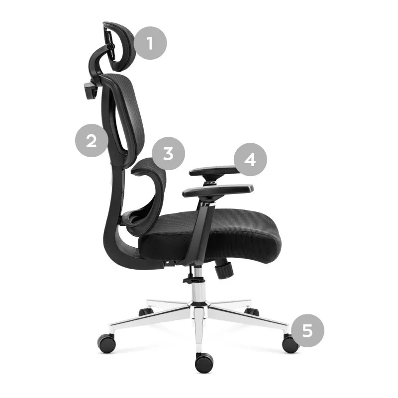 Expert 4.6 Black Ergonomic Gaming Chair 15