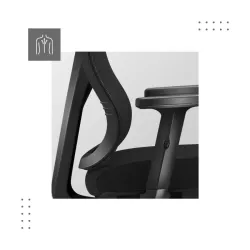 Manager 3.3 Black Ergonomic Office Chair – view 6