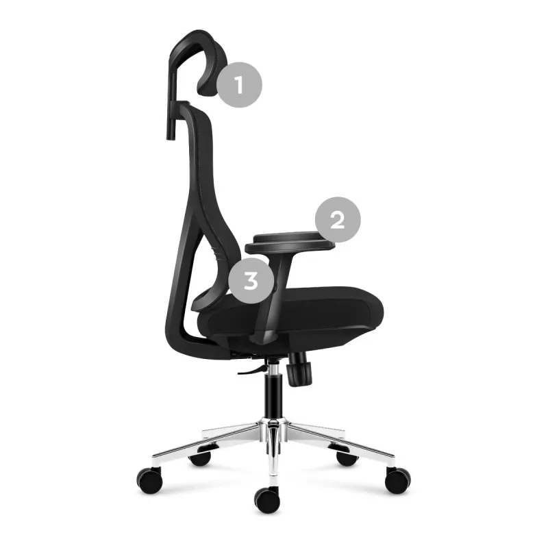 Manager 3.3 Black Ergonomic Office Chair – view 10
