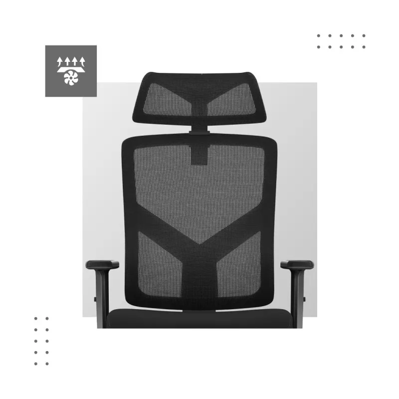 Manager 3.3 Black Ergonomic Office Chair – view 11