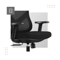 Manager 3.3 Black Ergonomic Office Chair – view 12
