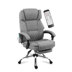 Boss 6.0 Grey Office Chair with Massage