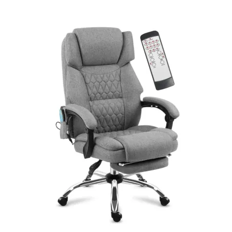 Boss 6.0 Grey Office Chair with Massage for ultimate comfort