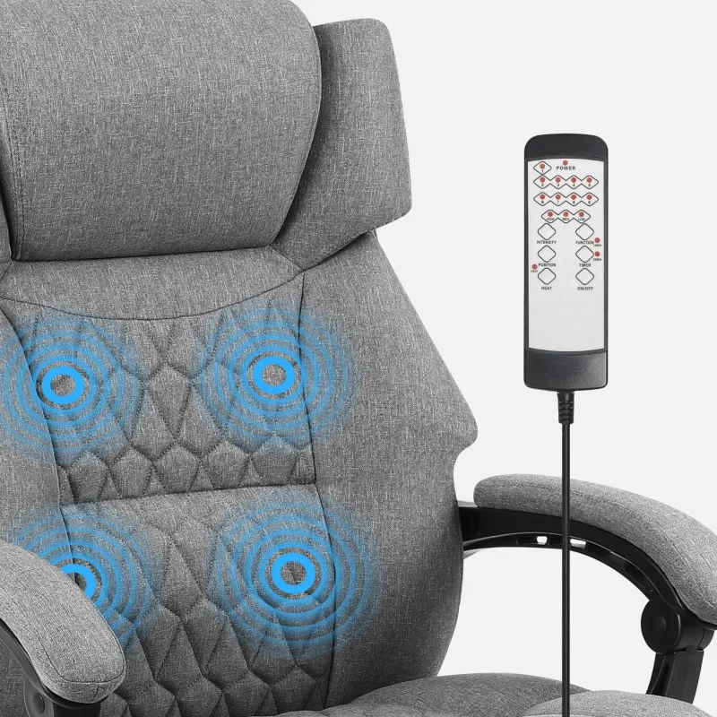 Boss 6.0 Grey Office Chair with Massage – view 4