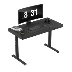 Leader 8.2 Black Electric Office Desk 120 cm