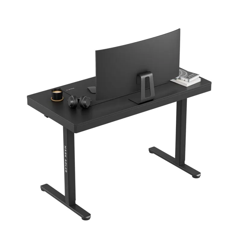 Leader 8.2 Black Electric Office Desk 120 cm – view 8