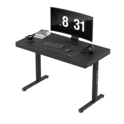 Leader 8.2 Black Electric Office Desk 120 cm – view 10