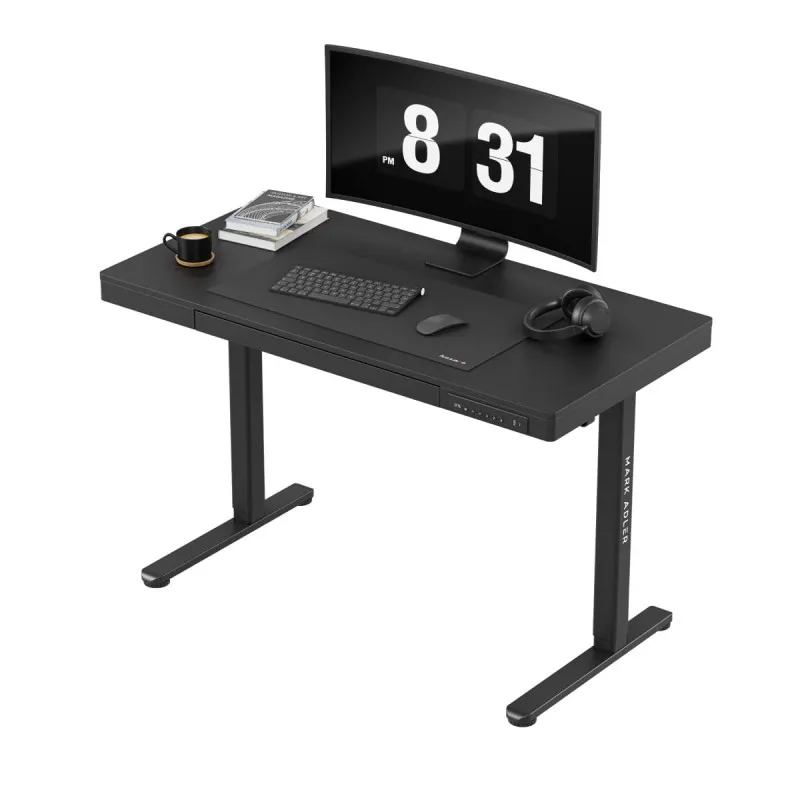 Leader 8.2 Black Electric Office Desk 120 cm – view 10