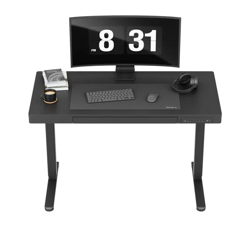 Leader 8.2 Black Electric Office Desk 120 cm – view 12