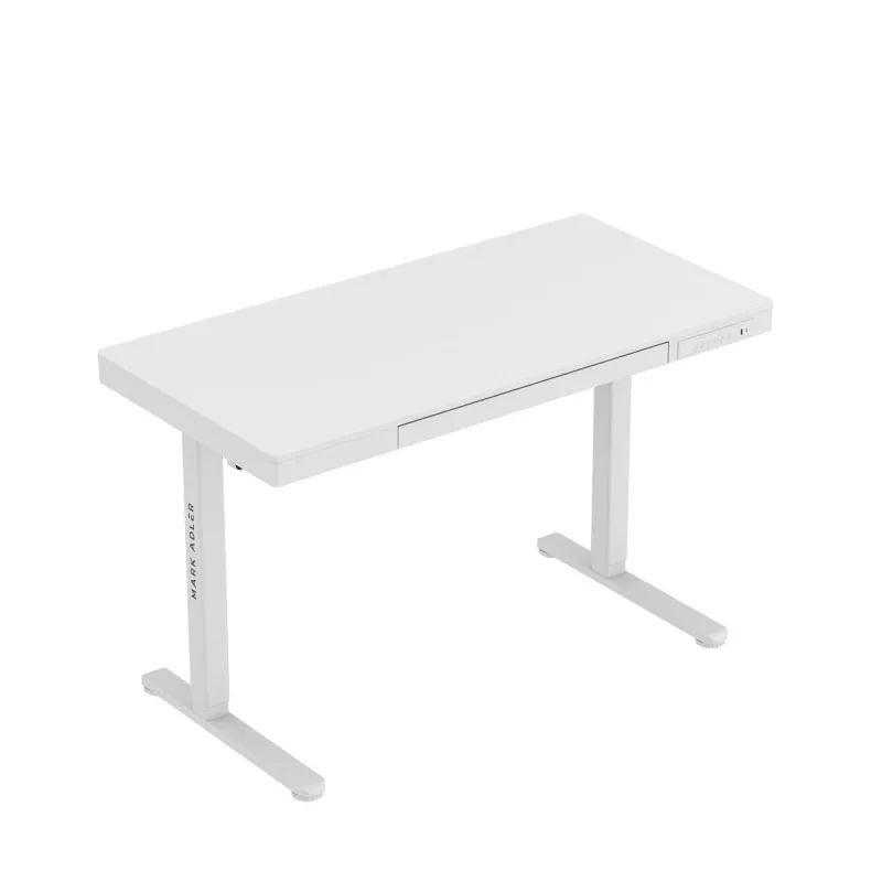 Leader 8.2 White Electric Office Desk 120 cm – view 2